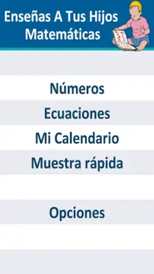 Enseñas A Tus Hijo Matemáticas android App screenshot 5